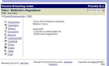 Screenshot E-learning Screenshot E-learning